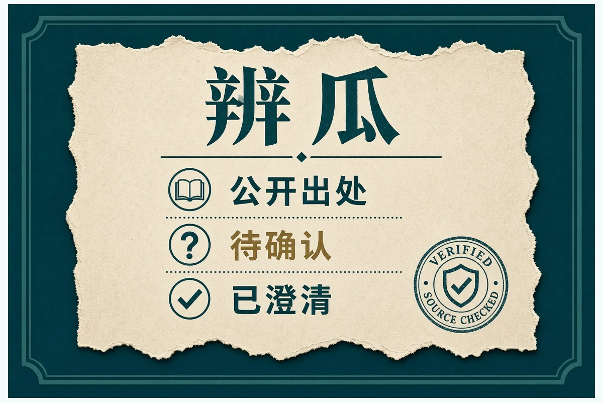 来源查证